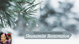 Shunamite's Restoration